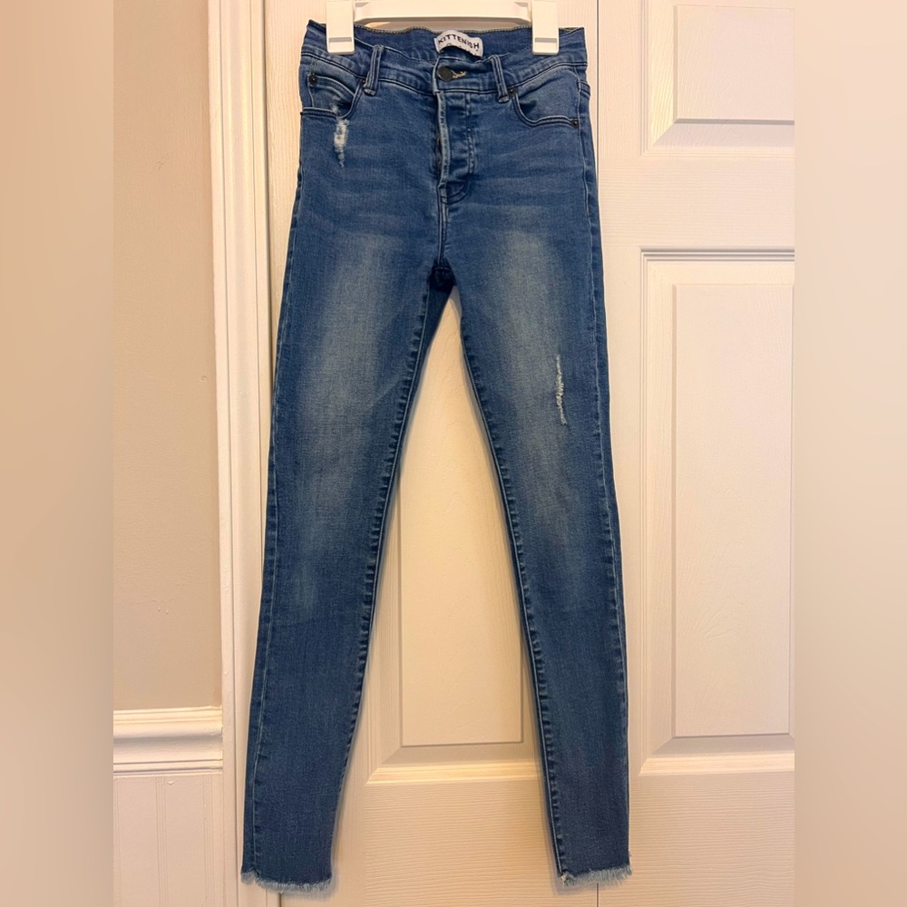Kittenish jeans